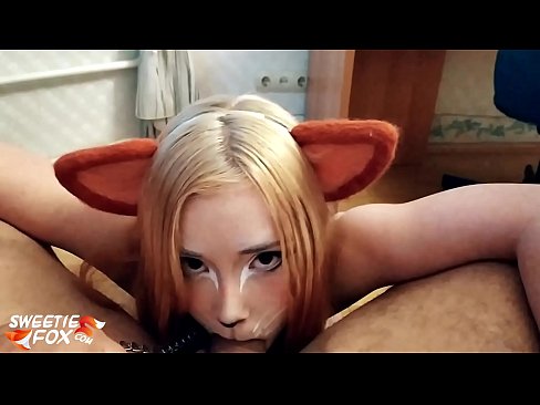 ❤️ Kitsune slikke dick en cum yn har mûle Porno by wy ❌️❤